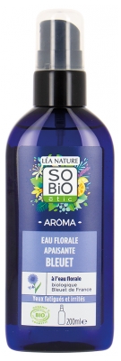 Léa Nature SO BIO étic Aromatyczna Kojąca Woda Kwiatowa z Chabra Bławatka 200 ml