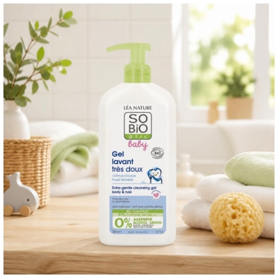 Léa Nature SO BIO étic Baby Organic Ultra Gentle Cleansing Gel 500 ml