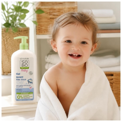 Léa Nature SO BIO étic Baby Organic Ultra Gentle Cleansing Gel 500 ml