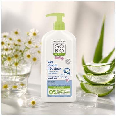 Léa Nature SO BIO étic Baby Organic Ultra Gentle Cleansing Gel 500 ml