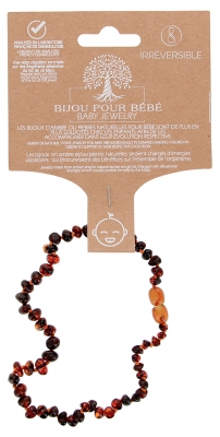 Irréversible Cognac Baby Amber Necklace