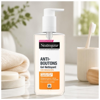 Neutrogena Anti-Boutons Gel Nettoyant 200 ml