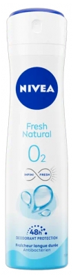 Nivea Fresh Natural O2 Deodorant 48H Protection Spray 150ml