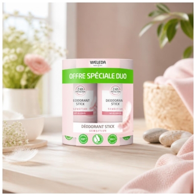 Weleda Deodorant Stick Sensitive Set de 2 x 50 g