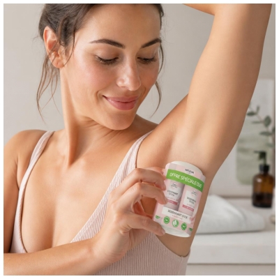 Weleda „Sensitive“ dezodoranto pieštukas, 2 x 50 g