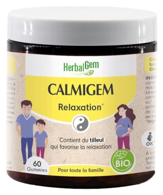 HerbalGem Calmigem Organic 60 żelków