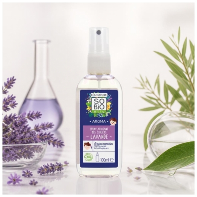 Léa Nature SO BIO étic Aroma Spray Apaisant des Écoliers Lavande Bio 100 ml