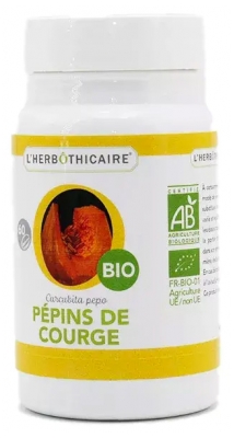 L'Herbôthicaire Pumpkin Seed Organic 180 Capsules