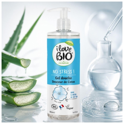 I Love Bio Douceur de Coton Bio Shower Gel 500 ml