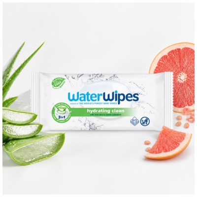 Waterwipes Hidratante cu Aloe Vera 60 Șervețele