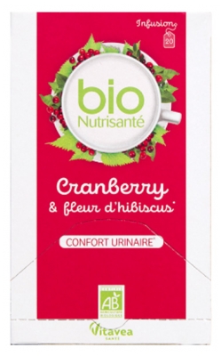 Vitavea Bio-Kräutertee Cranberry 20 Beutel