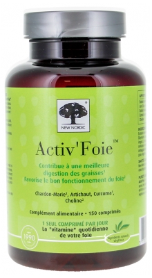 New Nordic Activ'Foie 150 Tablets