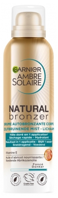 Garnier Ambre Solaire Natural Bronzer Brume Autobronzante Corps 150 ml