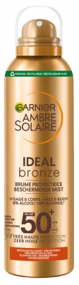 Garnier Ambre Solaire Ideal Bronze Brume Protectrice SPF50+ 150 ml