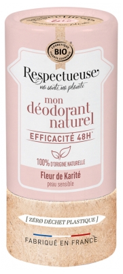 Respectueuse Mon Déodorant Naturel Fleur de Karité Bio 50 g