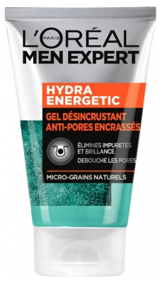 L'Oréal Paris Men Expert Hydra Energetic Gel Désincrustant 100 ml