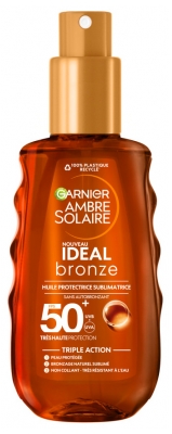 Garnier Ambre Solaire Ideal Bronze Sublimating Protective Oil SPF50+ 150 ml