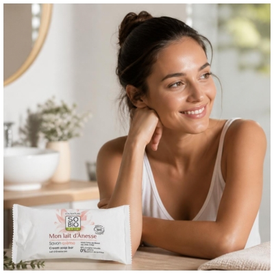 Léa Nature SO BIO étic Mój Krem Mydło Kozie 100 g