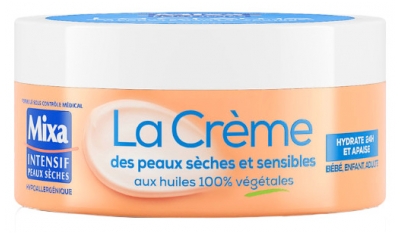 Mixa Dry and Sensitive Skin Cream 150 ml