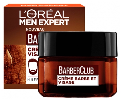 L'Oréal Paris Men Expert Barber Club Crème Barbe & Visage 50 ml