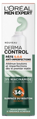 L'Oréal Paris Men Expert Derma Control S.O.S Pasta Anti-Imperfezioni 45 ml