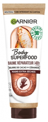 Garnier Body Superfood Baume Mains Réparateur 48h 75 ml