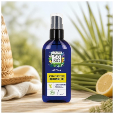 Léa Nature SO BIO étic Aroma Suojaava Sitruunaruoho Bio Suihke 100 ml