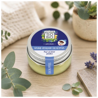 Léa Nature SO BIO étic Aroma Pomirjajoči Balzam Evkaliptus Bio 25 g