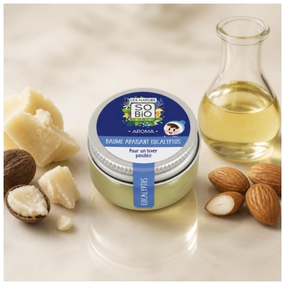 Léa Nature SO BIO étic Aroma Pomirjajoči Balzam Evkaliptus Bio 25 g