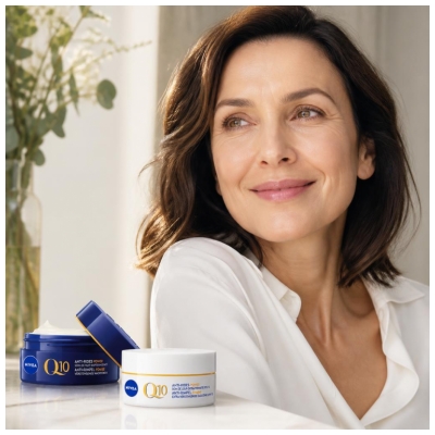 Nivea Q10 Anti-Falten-Routine-Set Gesicht Tages- und Nachtpflege Power
