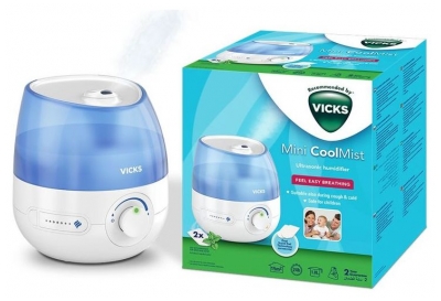 Vicks Mini Ultrazvočni Vlažilec Zraka VUL525E4