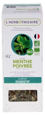 L'Herbôthicaire Pipirmėtės Lapai Arbatai 50 g