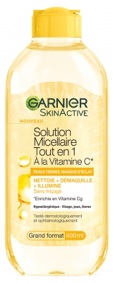 Garnier SkinActive Solution Micellaire Tout en 1 Vitamine C 400 ml