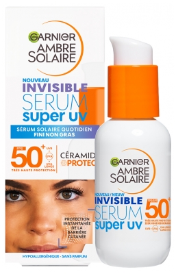 Garnier Ambre Solaire Invisible Sérum Super UV SPF50+ 30 ml