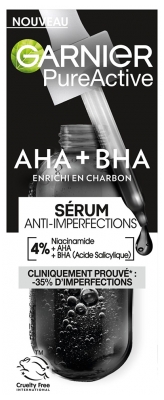 Garnier PureActive Sérum Anti-Imperfections au Charbon 30 ml