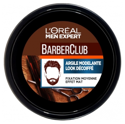 L'Oréal Paris Men Expert Barber Club Argile Modelante Look Décoiffé 75 ml