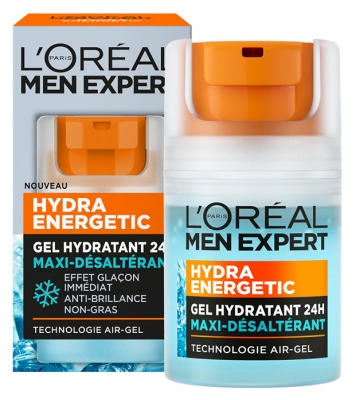 L'Oréal Paris Men Expert Hydra Energetic Gel Hydratant 24H 50 ml