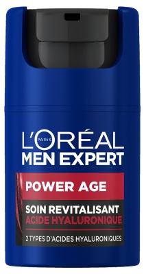 L'Oréal Paris Men Expert Trattamento Rivitalizzante Età Potente Acido Ialuronico 50 ml