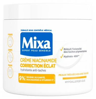 Mixa Crème Niacinamide Correction Éclat 400 ml