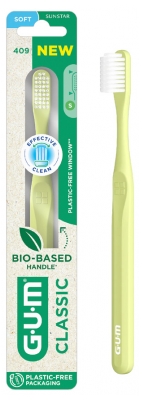 GUM Toothbrush Classic 411 - Colour: Green