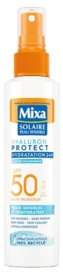Mixa Hialurona Aizsargsprejs 24H Mitrināšana SPF50 150 ml