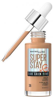 Maybelline New York Superstay 24H Skint Tint Fluide de Teint 30 ml - Teinte : 36