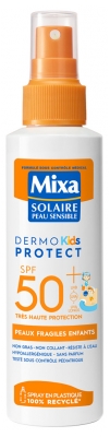 Mixa Dermo Kids Protect Spray Solaire Peaux Fragiles Enfants SPF50+ 175 ml