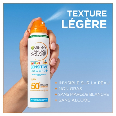 Garnier Ambre Solaire Enfant Sensitive Expert+ Brume Solaire SPF50+ 150 ml