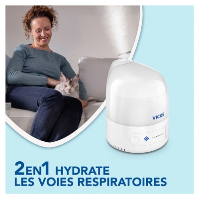 Vicks Humidificateur Personnel à Ultrason VUL510E4