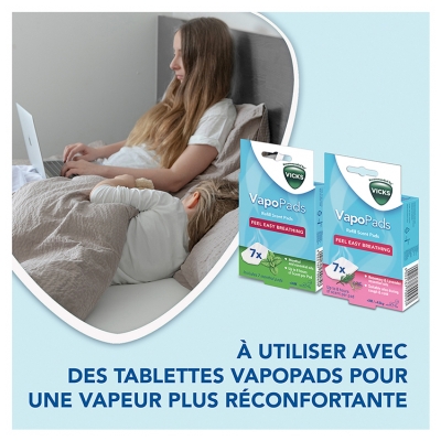 Vicks Steam Inhalateur à Vapeur