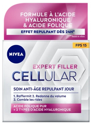 Dnevna nega Nivea Cellular Expert Filler za polnjenje proti staranju SPF15 50 ml