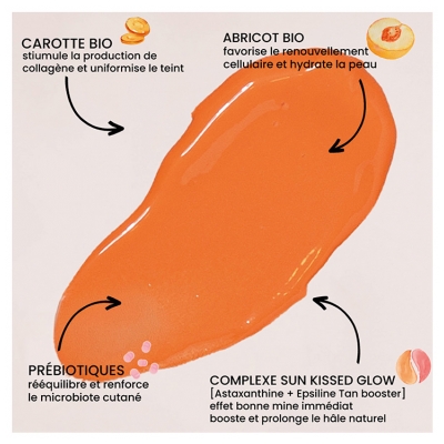 Pulpe de Vie Bonne Mine Soin 2en1 Hydratant à l'Abricot 40 ml