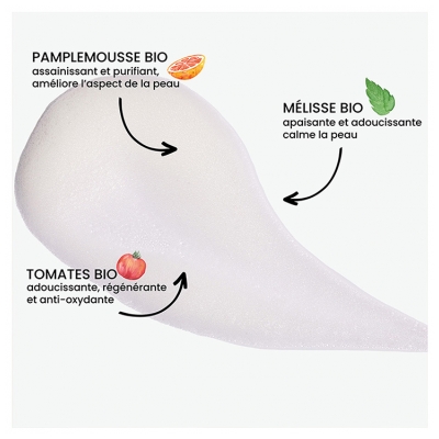 Pulpe de Vie Mousse Nettoyante Visage Frimousse Bio 125 ml