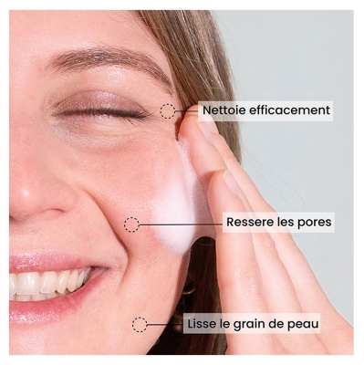 Pulpe de Vie Mousse Nettoyante Purifiante au Concombre Bio 125 ml